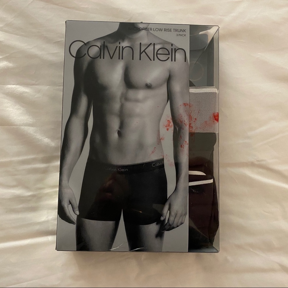 CK microfiber lowrise trunks - 2 pack